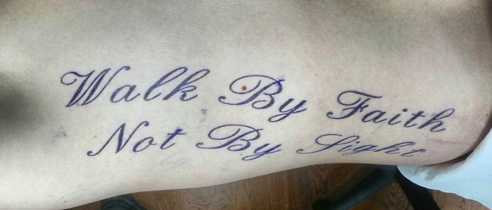 rib tattoo